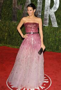 Angie Harmon 2010 at Vanity Fair Oscar party on March 7, 2010 