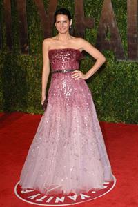 Angie Harmon 2010 at Vanity Fair Oscar party on March 7, 2010 