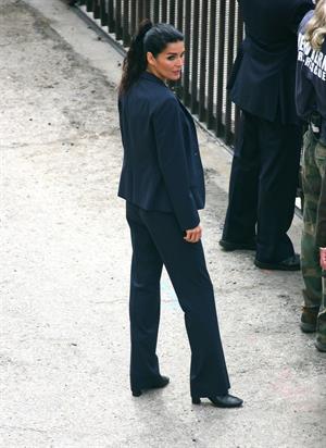 Angie Harmon - On the set of Rizolli & Isles in Los Angeles - June 13. 2012