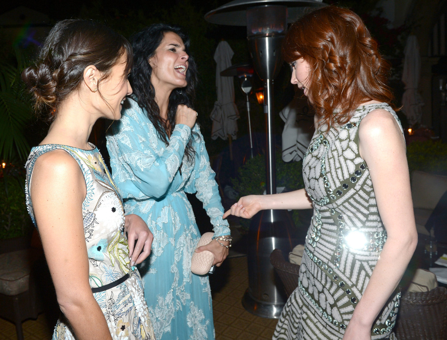 Angie Harmon - Naeem Khan Private Dinner at Chateau Marmont - May 2, 2012