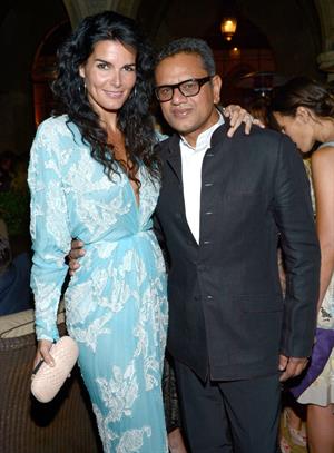 Angie Harmon - Naeem Khan Private Dinner at Chateau Marmont - May 2, 2012