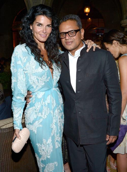 Angie Harmon - Naeem Khan Private Dinner at Chateau Marmont - May 2, 2012