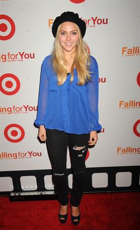 AnnaSophia Robb Target  Falling for You  - NY Event, Oct 12, 2012 