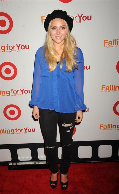 AnnaSophia Robb Target  Falling for You  - NY Event, Oct 12, 2012 
