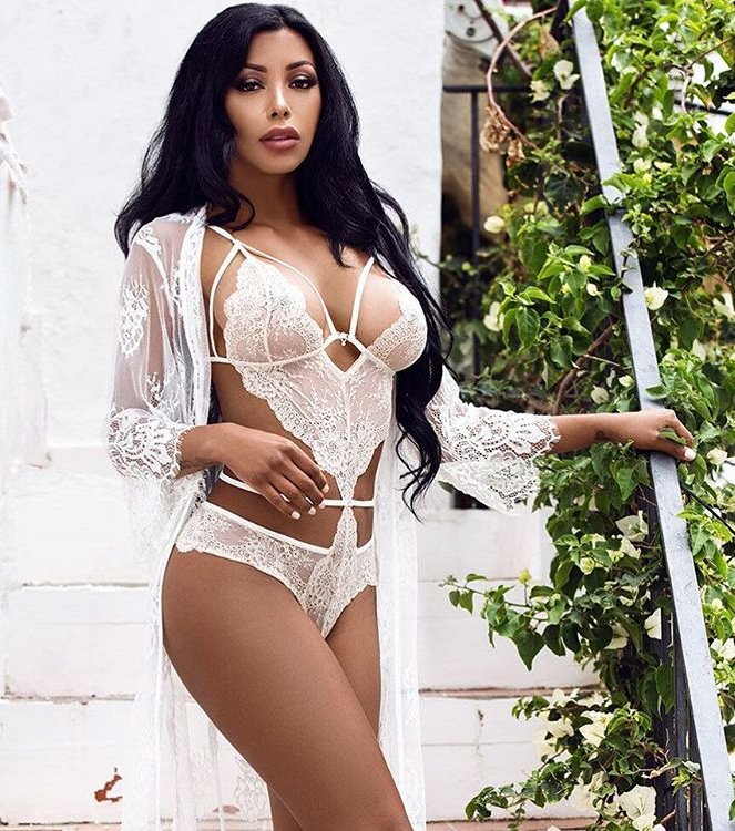 Jenna Charlette in lingerie