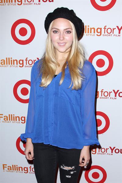 AnnaSophia Robb Target  Falling for You  - NY Event, Oct 12, 2012 
