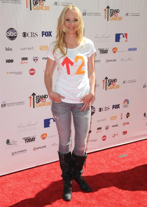 Anne Heche Stand Up to Cancer on September 10 2010 