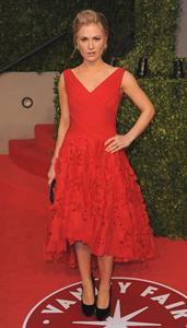 Anna Paquin attending the Vanity Fair Oscar Party in West Hollywood on February 27, 2011
