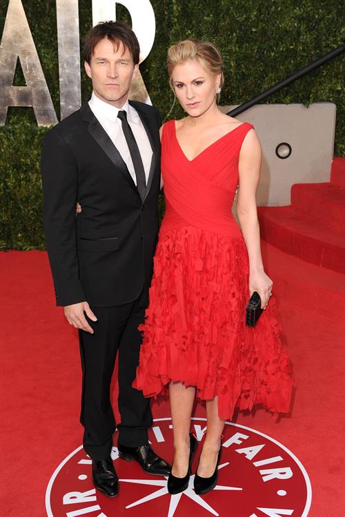 Anna Paquin attending the Vanity Fair Oscar Party in West Hollywood on February 27, 2011