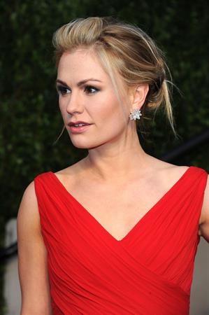 Anna Paquin attending the Vanity Fair Oscar Party in West Hollywood on February 27, 2011