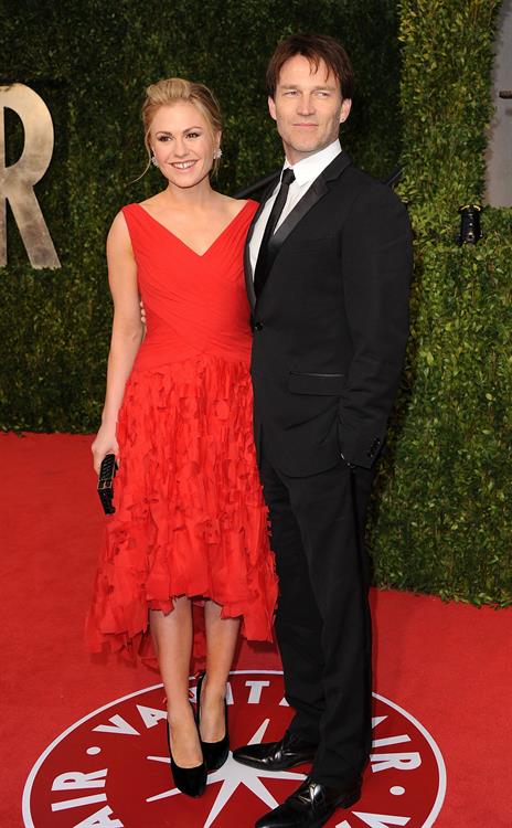 Anna Paquin attending the Vanity Fair Oscar Party in West Hollywood on February 27, 2011