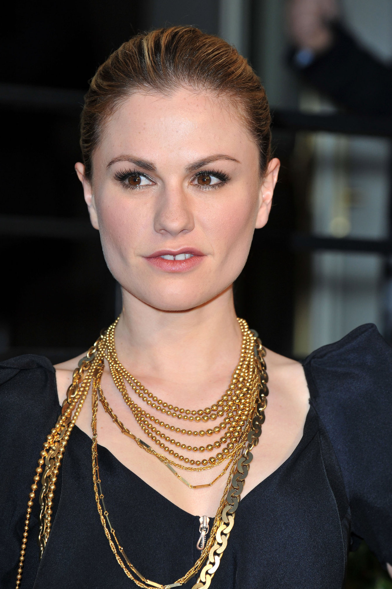 Anna Paquin at the Vanity Fair Oscar Party at Sunset Tower on March 7, 2010 