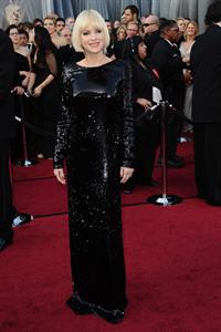 Anna Faris attends the 84th Annual Academy Awards on February 26, 2012