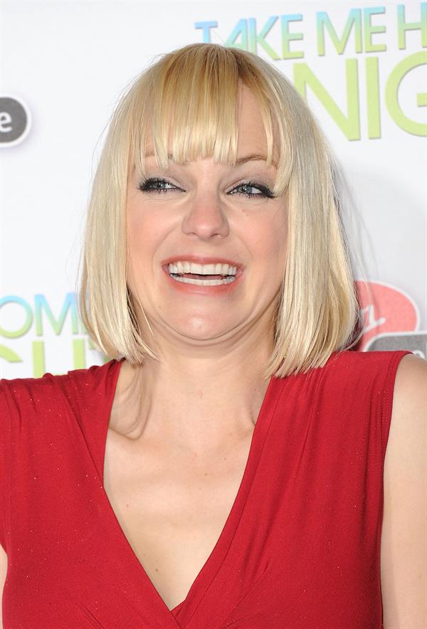 Anna Faris premiere of Take Me Home Tonight in Los Angeles in Los Angeles  2-3-2011 