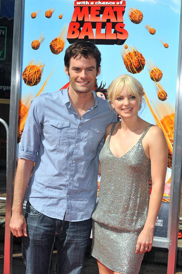 Anna Faris Cloudy With a Chance of Meatballs premiere in Los Angeles 