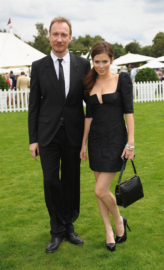 Anna Friel the Cartier Polo Tournament in Windsor England 