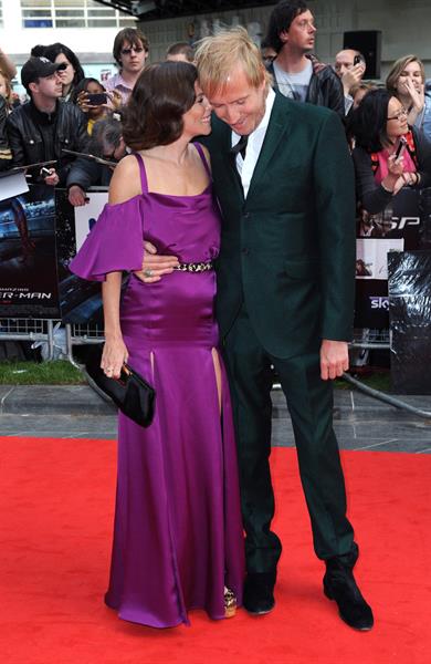 Anna Friel premiere of the Amazing Spider Man at Odeon Leicester Square on June 18, 2012