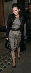 Anna Friel Vaudeville Theatre in London - November 8, 2012