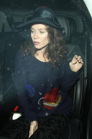 Anna Friel Vaudeville Theatre in London - November 6, 2012