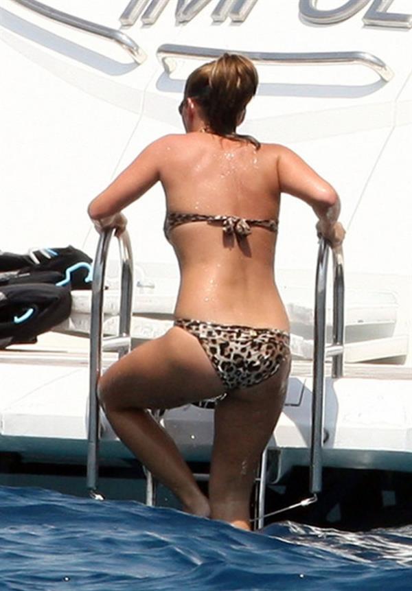 Coleen Rooney in a bikini - ass