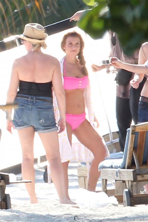 Coleen Rooney in a bikini