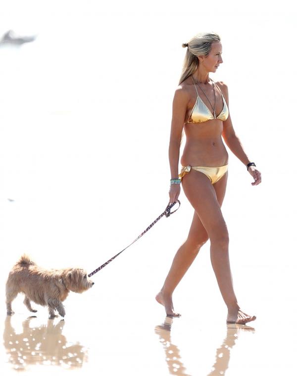 Lady Victoria Hervey in a bikini