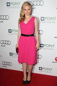 Anna Paquin the 2011 Point Honor Los Angeles gala hosted by Joel McHale on September 24, 2011