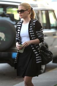 Anna Paquin at John Frieda Salon in Los Angeles on January 18, 2012