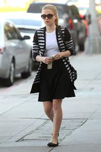 Anna Paquin at John Frieda Salon in Los Angeles on January 18, 2012