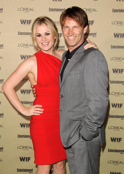 Anna Paquin Pictures Anna Paquin attends Entertainment Weekly and Women in Film pre Emmy party on August 27, 2010