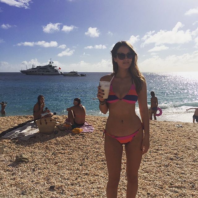 Amber Pyper in a bikini