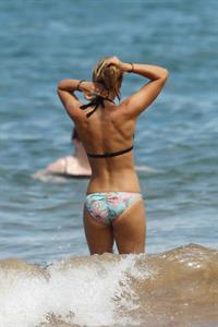 Anna Torv in the water in Hawaii on June 21, 2012