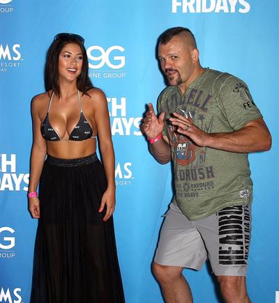 Arianny Celeste UFC Fight Week Party in Las Vegas on July 5, 2012