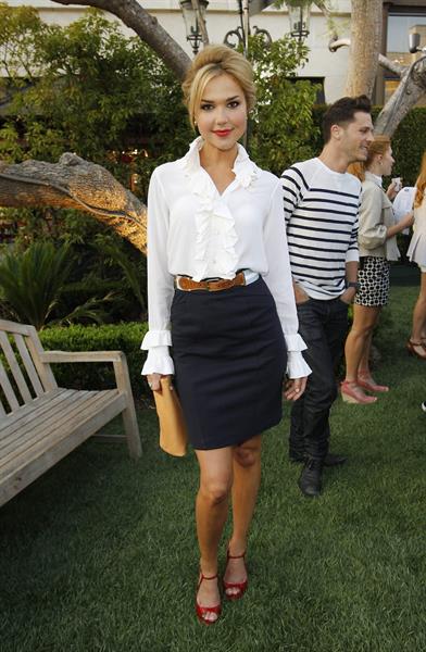 Arielle Kebbel launch party for Tommy Hilfiger's Prep World Pop Up House at the Grove on June 9, 2011