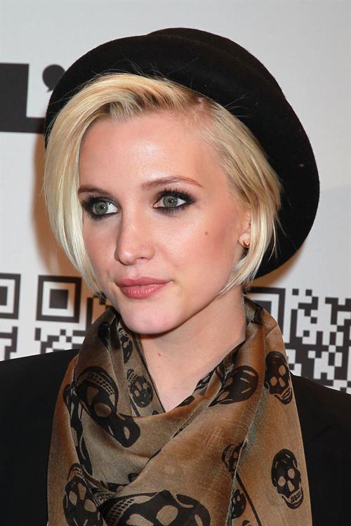 Ashlee Simpson at the Rock Republic for Kohl's fashion show on February 10, 2012