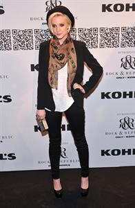 Ashlee Simpson at the Rock Republic for Kohl's fashion show on February 10, 2012