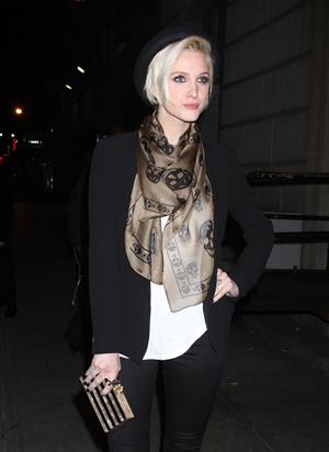 Ashlee Simpson at the Rock Republic for Kohl's fashion show on February 10, 2012
