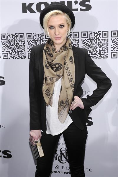 Ashlee Simpson at the Rock Republic for Kohl's fashion show on February 10, 2012