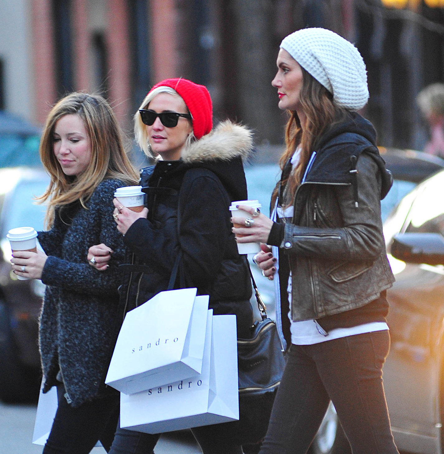 Ashlee Simpson shopping in NYC 1/6/13  
