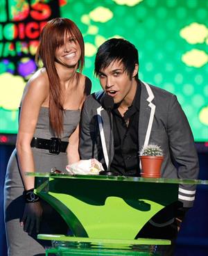 Ashlee Simpson Nickelodeon's 2008 Kid's Choice Awards in Westwood 