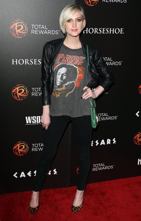 Ashlee Simpson Escape to Total Rewards Event in Hollywood Highland Center in Los Angeles on March 1, 2012