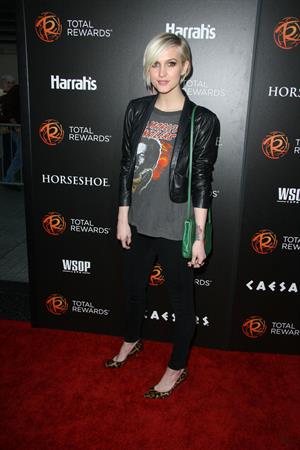 Ashlee Simpson Escape to Total Rewards Event in Hollywood Highland Center in Los Angeles on March 1, 2012