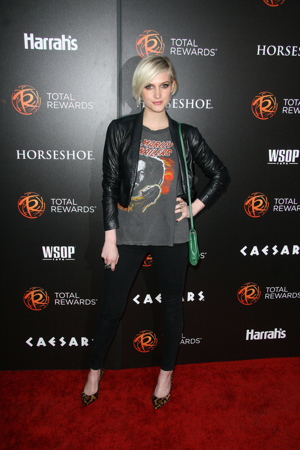 Ashlee Simpson Escape to Total Rewards Event in Hollywood Highland Center in Los Angeles on March 1, 2012