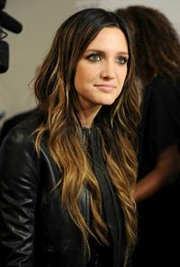 Ashlee Simpson at Max Azria Spring Collection on September 10, 2010