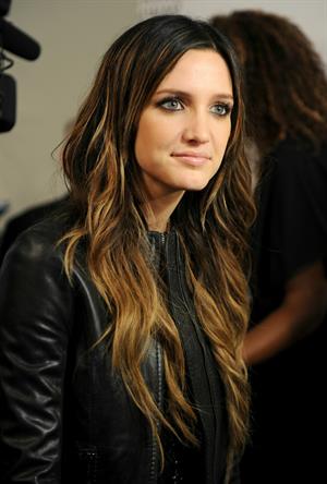 Ashlee Simpson at Max Azria Spring Collection on September 10, 2010