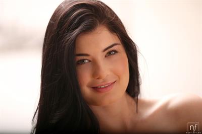 Lucy Li naked in the kitchen