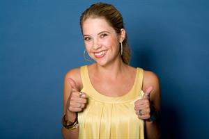 Ashley Benson yellow dress photoshoot