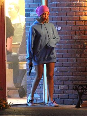 Ashley Benson and Vanessa Hudgens film Spring Breakers Florida on March 15, 2012