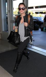 Ashley Benson – LAX airport arrival in LA 11/14/13  