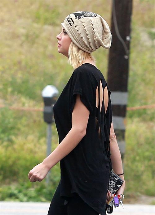 Ashley Benson at Carneys Studio City on April 24, 2012